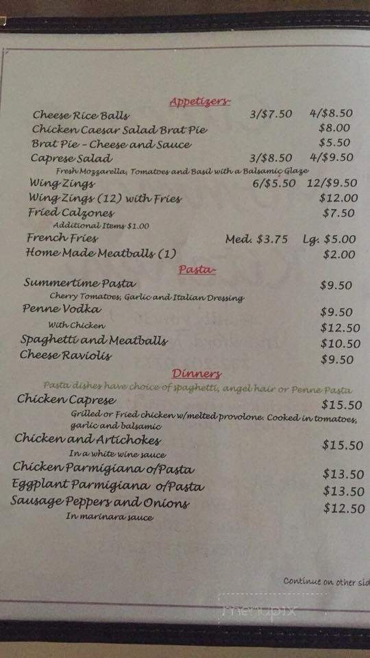 Cucci Mommas - Middletown, NJ menu_pic