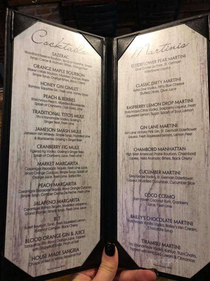 Market Tavern - Mount Olive Township, NJ menu_pic