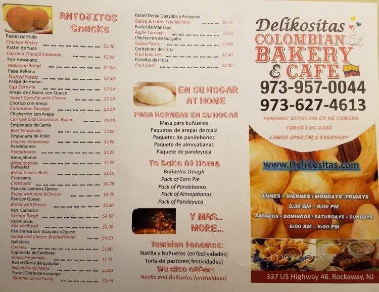 /30410049/Delikosositas-Colombian-Bakery-and-Cafe-Rockaway-NJ - Rockaway, NJ