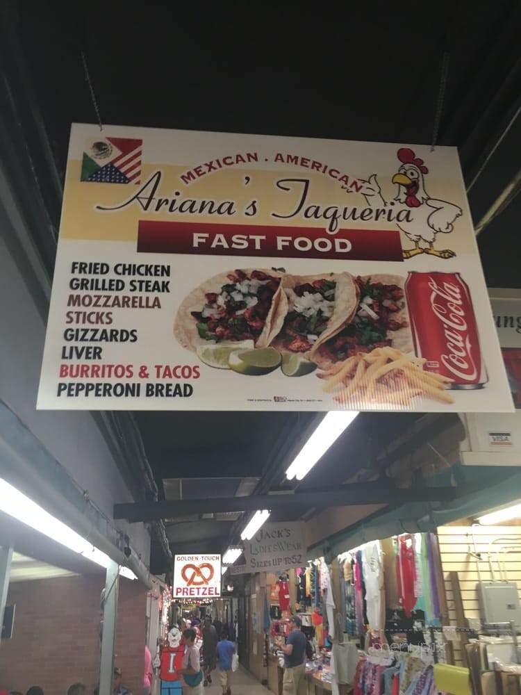 Ariana's Taqueria - Berlin, NJ menu_pic