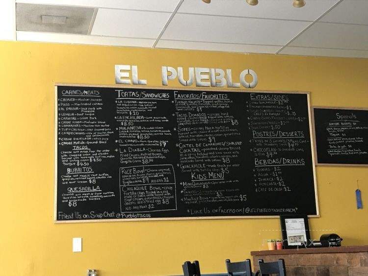 El Pueblo Taqueria - North Cape May, NJ menu_pic