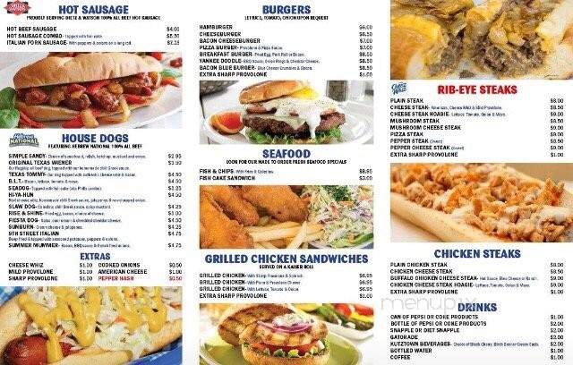 Bell's Philly Grill - North Wildwood, NJ menu_pic