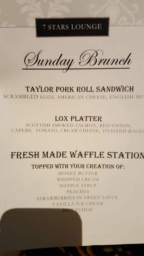 Seven Star Lounge - Atlantic City, NJ menu_pic