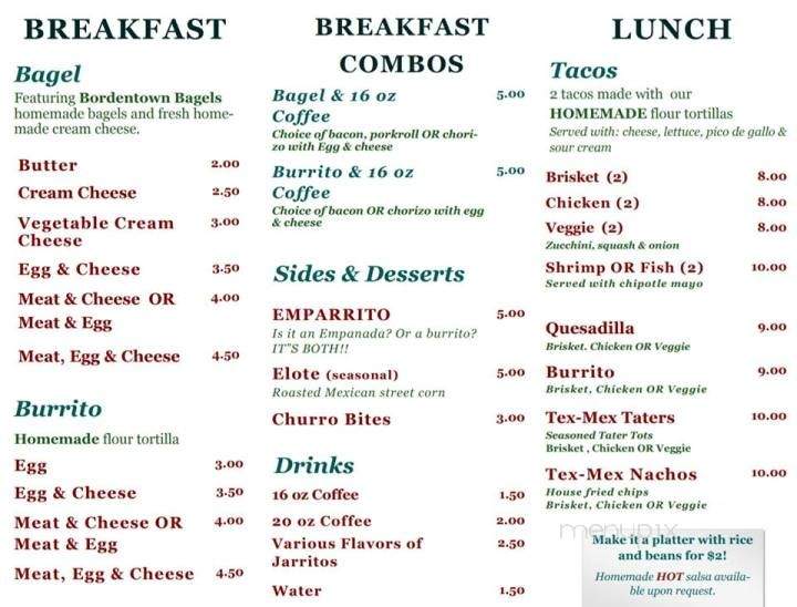 Ma & Pa's Tex-Mex BBQ - Hamilton Township, NJ menu_pic