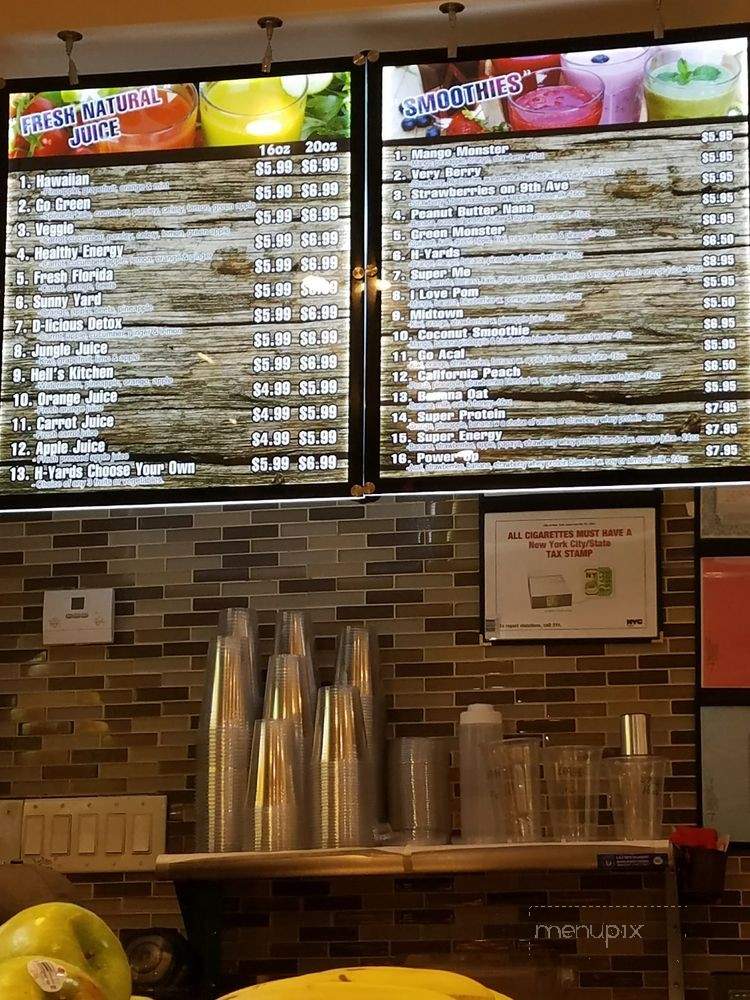 H-Yard Gourmet Deli - New York, NY menu_pic