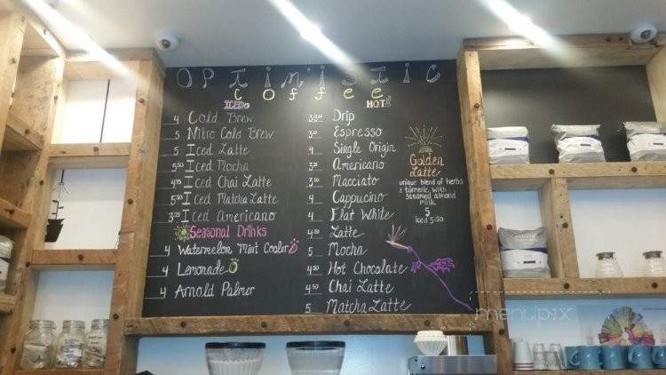 Optimistic Cafe - New York, NY menu_pic