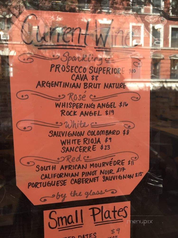 97 Coffee And Wine - New York, NY menu_pic