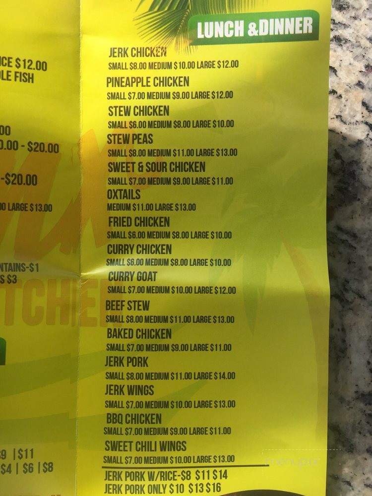 Lynx Kitchen - New York, NY menu_pic