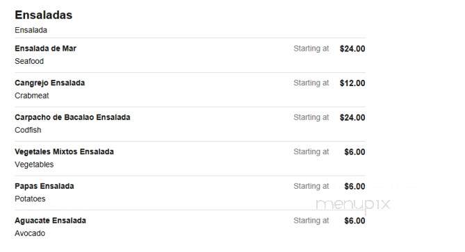 Sazon Ramirez - Staten Island, NY menu_pic
