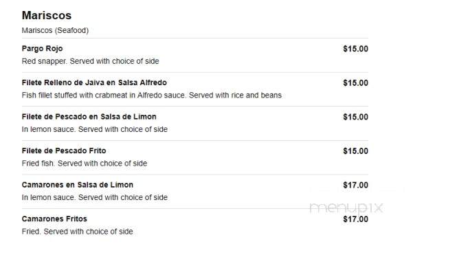 Sazon Ramirez - Staten Island, NY menu_pic