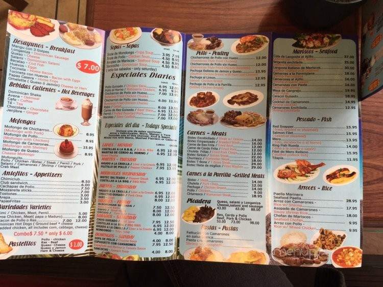 Plato & Rumba - Bronx, NY menu_pic