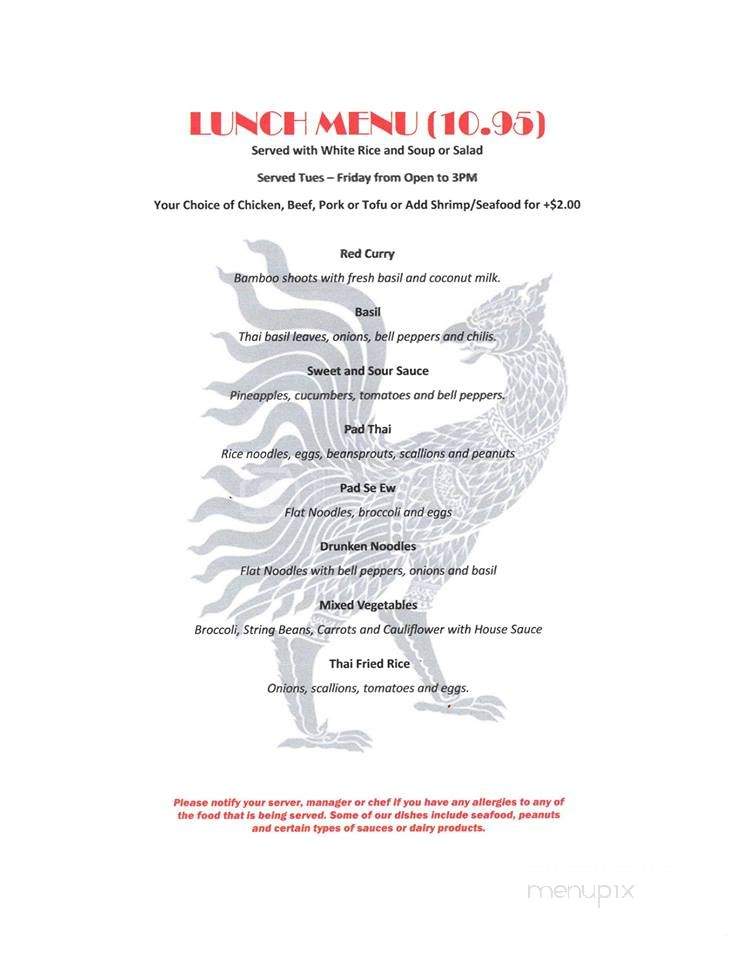 Let's Have Thai - Mahopac, NY menu_pic