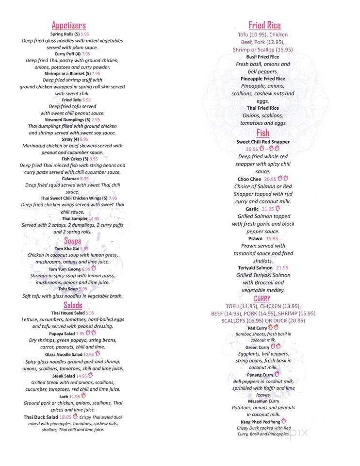 Let's Have Thai - Mahopac, NY menu_pic