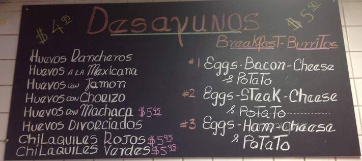 Taqueria America - Suffern, NY menu_pic