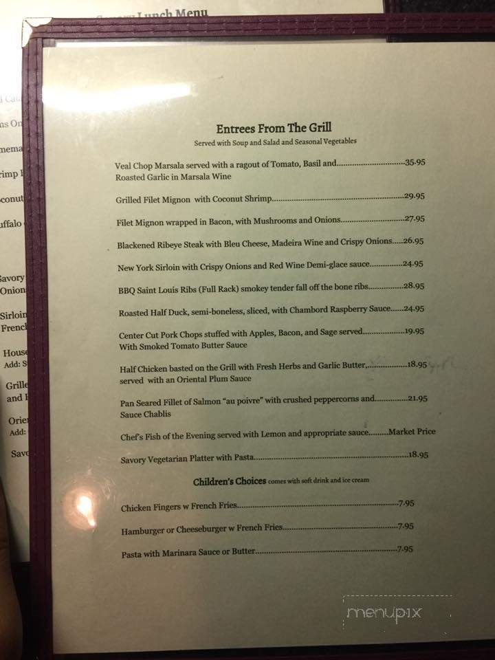 The Savory - Woodbury, NY menu_pic