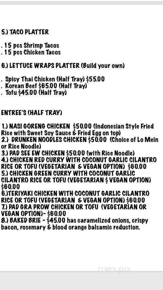 Grub - West Nyack, NY menu_pic