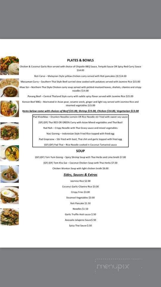 Grub - West Nyack, NY menu_pic