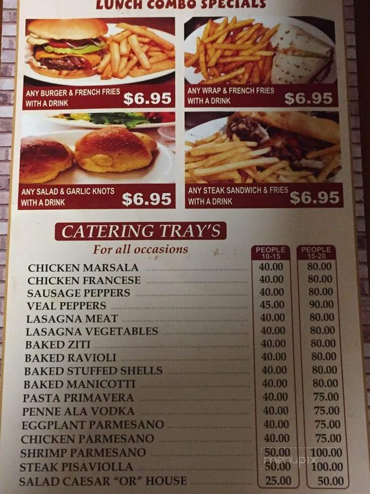 Jaziel Pizza and Restaurant - Floral Park, NY menu_pic