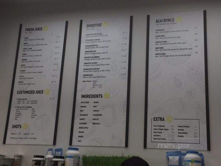 Fresh Pick - Long Island City, NY menu_pic