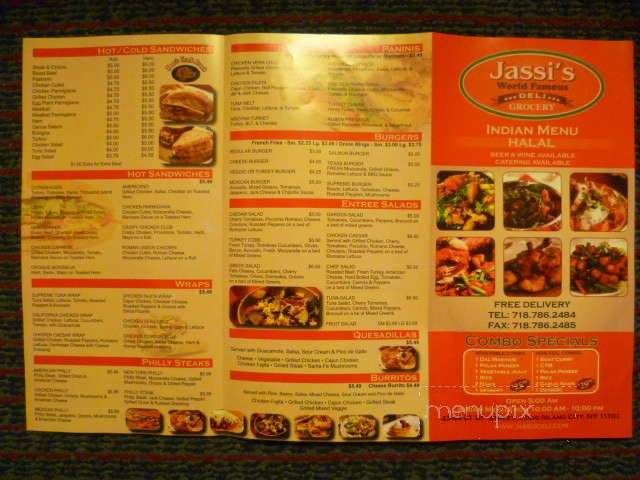 Jassi's World Famous Deli - Long Island City, NY menu_pic