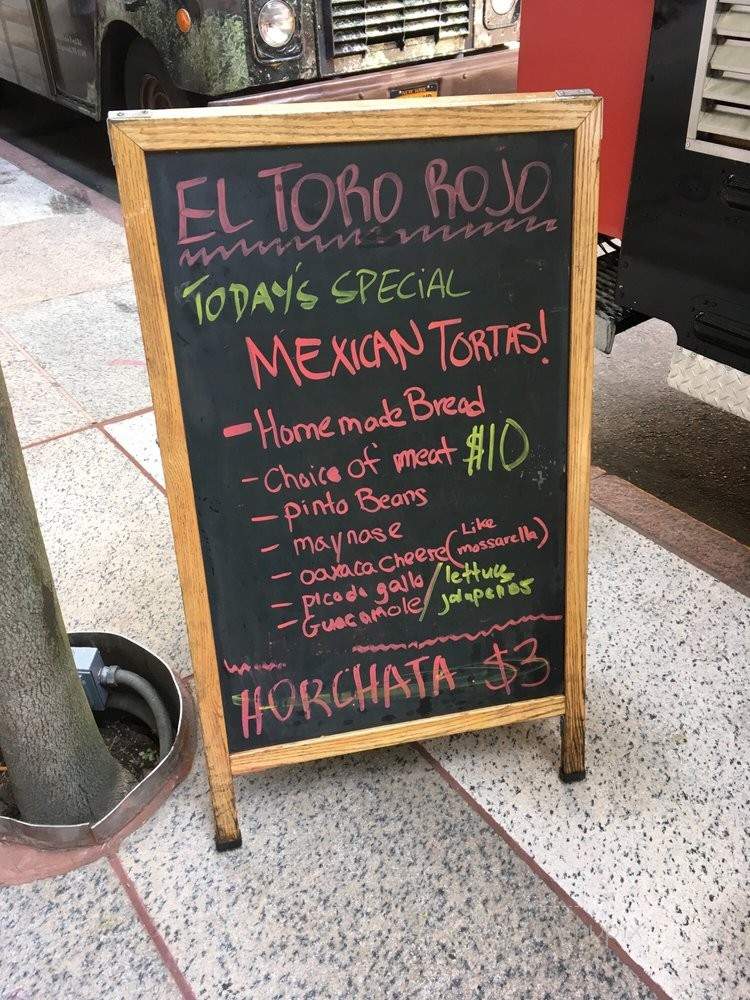El Toro Rojo Truck - Astoria, NY menu_pic