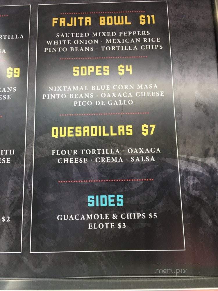 El Toro Rojo Truck - Astoria, NY menu_pic
