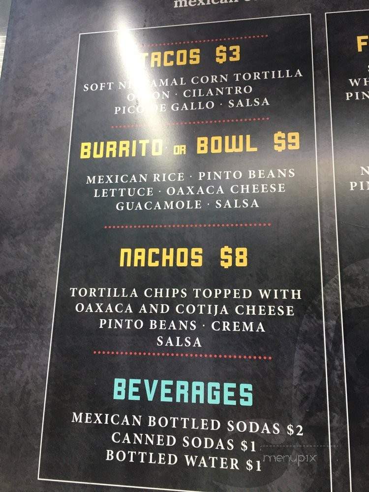 El Toro Rojo Truck - Astoria, NY menu_pic