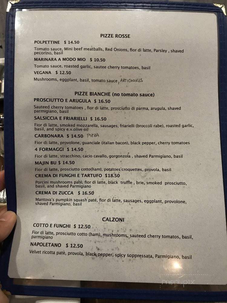 Sotto Le Stelle - Sunnyside, NY menu_pic
