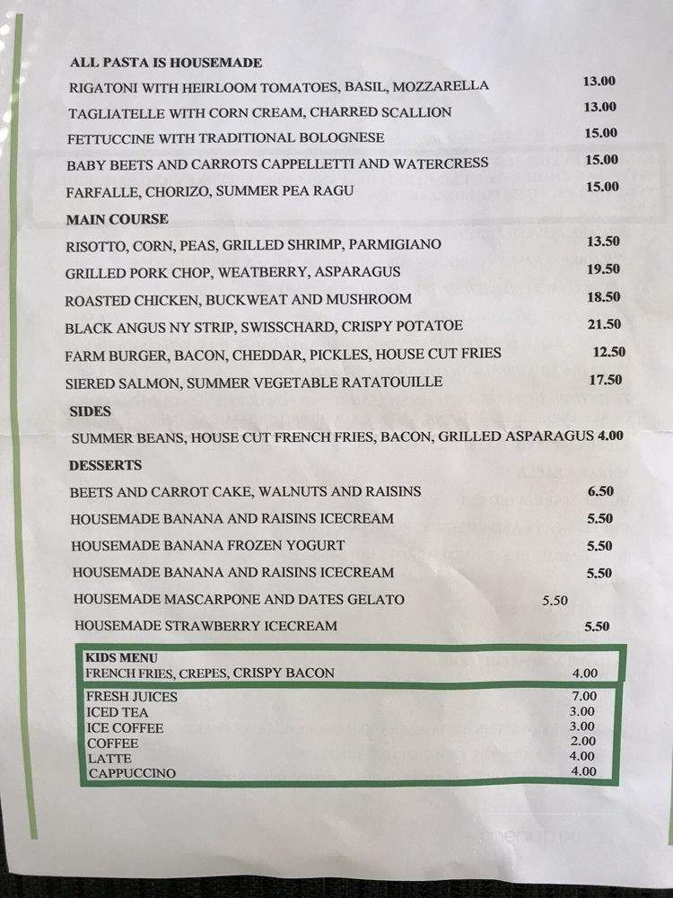 Beets and Carrots - Brooklyn, NY menu_pic