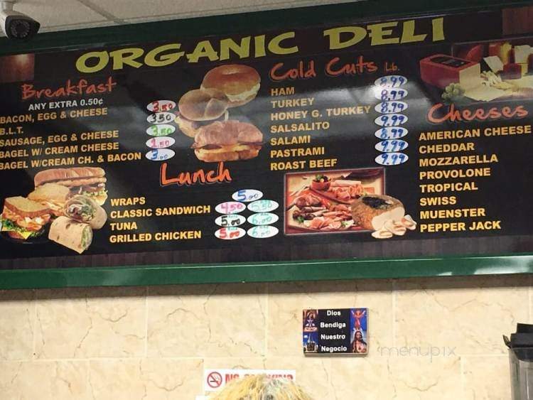 407 Keap Organic Deli - Williamsburg, NY menu_pic