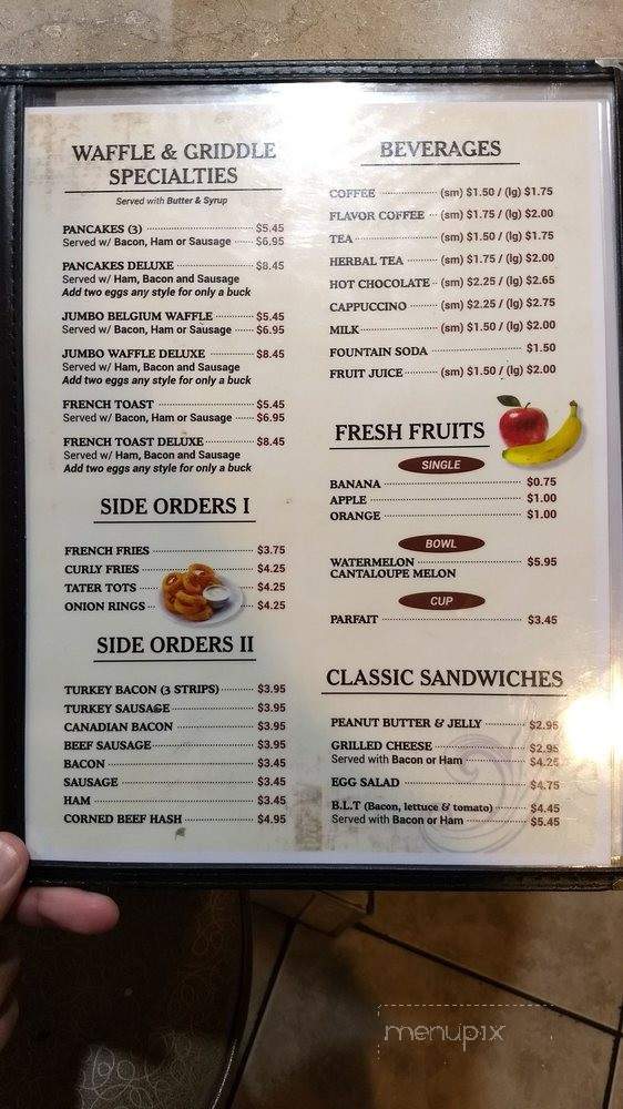Brooklyn Cafe - Brooklyn, NY menu_pic