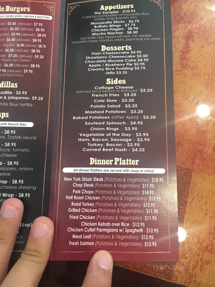 AVP Coffee Shop - Brooklyn, NY menu_pic