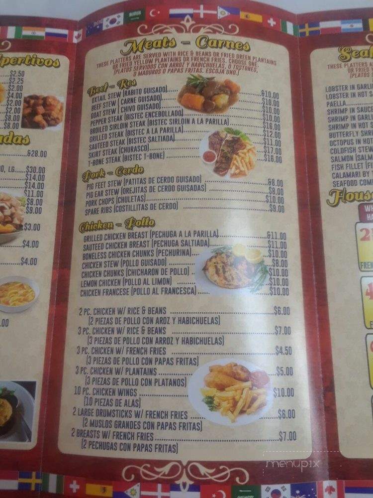 Toni Sazon - Brooklyn, NY menu_pic