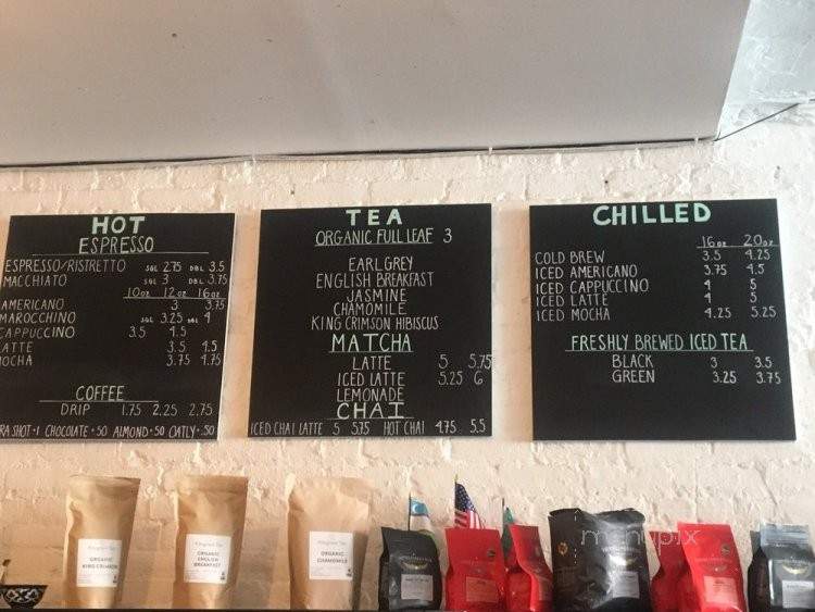 Velvette Brew - Brooklyn, NY menu_pic