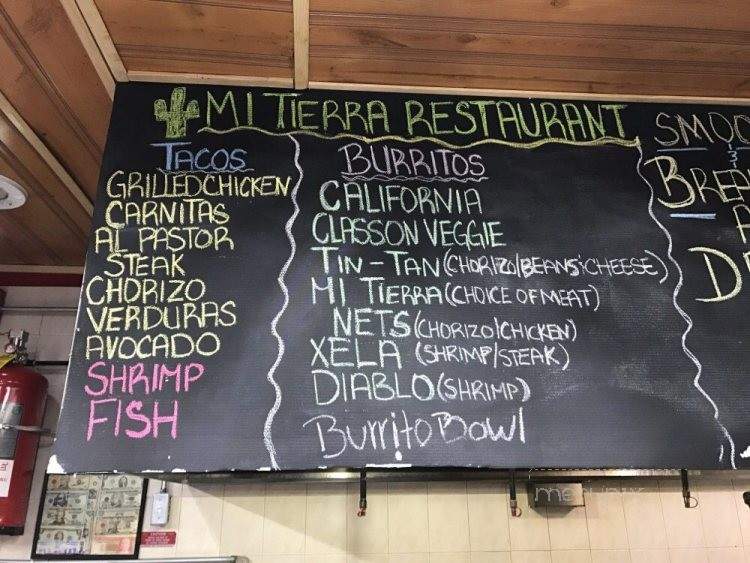 Mi Tierra Restaurant - Brooklyn, NY menu_pic