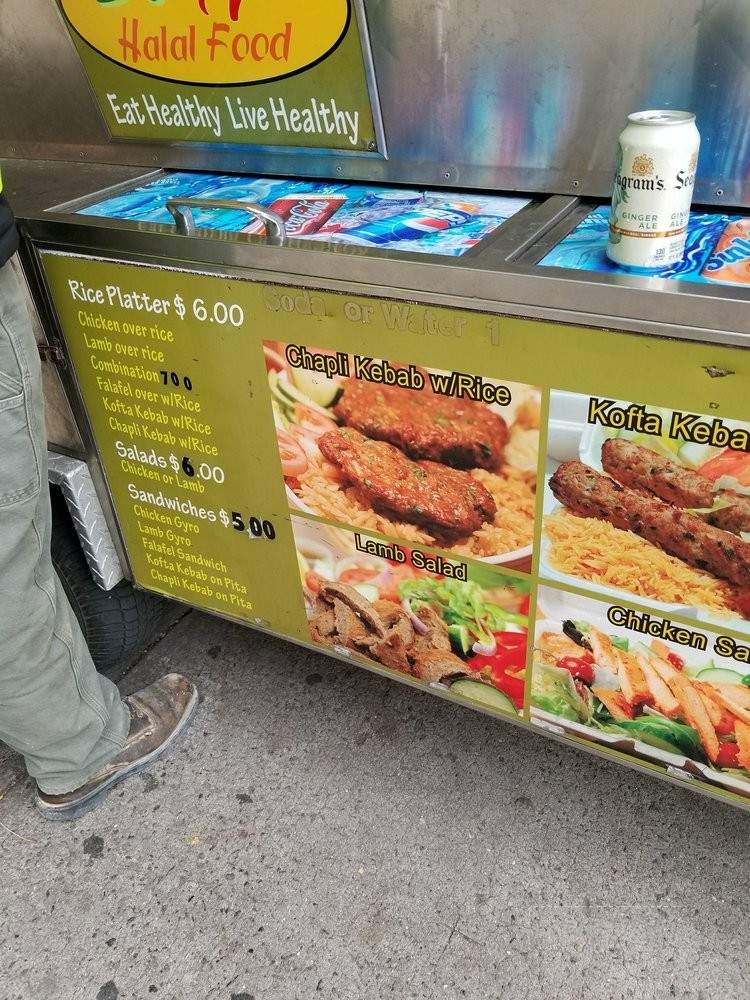 Zaiqa Halal Food Cart - Flushing, NY menu_pic