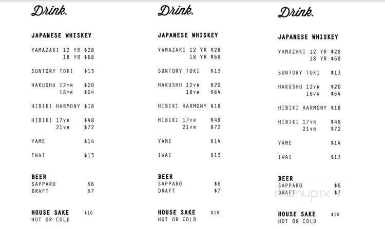 Tara Japanese Cuisine - Little Neck, NY menu_pic