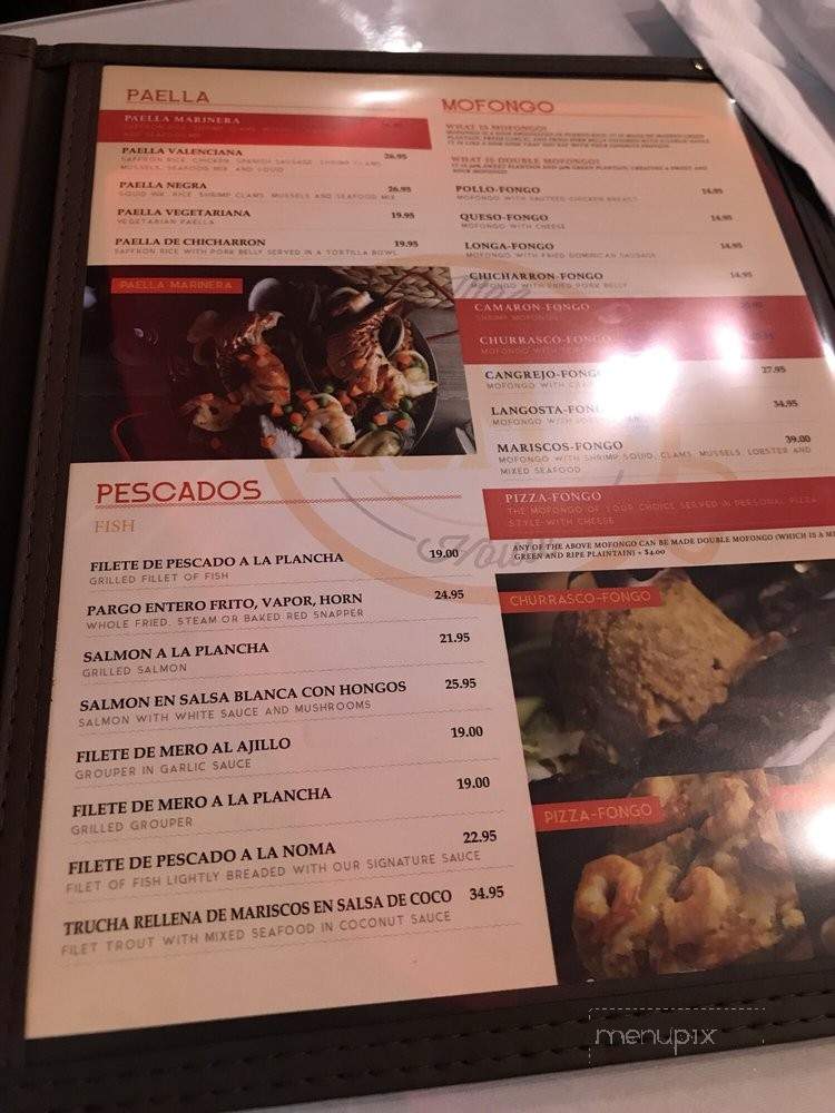 Noma - Woodside, NY menu_pic