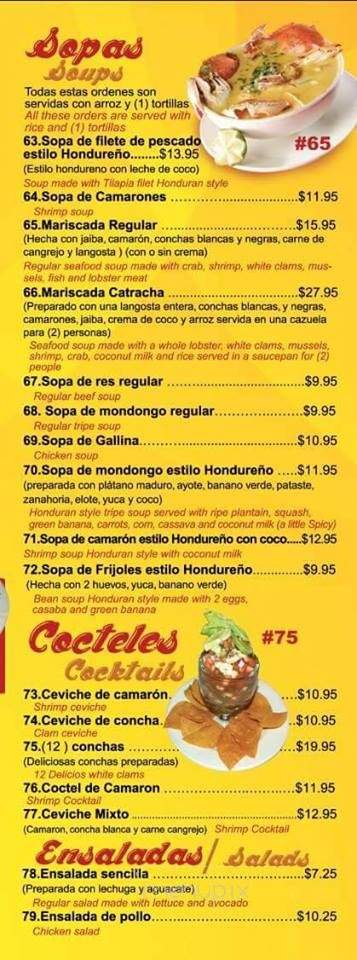 Gusto Latino - Hempstead, NY menu_pic