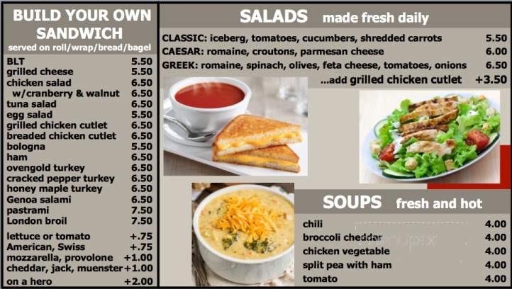 The Bigger Bagel & Deli - Miller Place, NY menu_pic