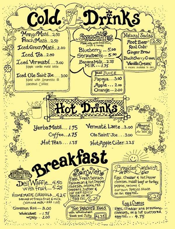 The Yellow Deli - Coxsackie, NY menu_pic