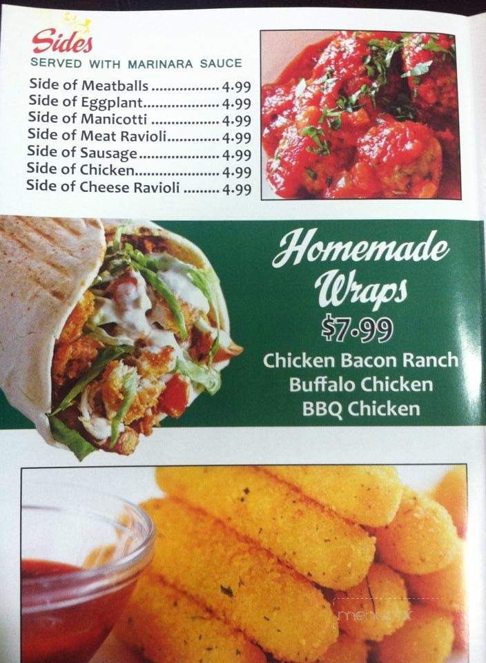 New York City Pizza - Gloversville, NY menu_pic