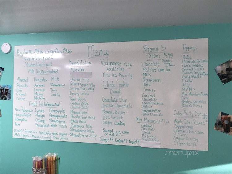 Teassertz - Albany, NY menu_pic