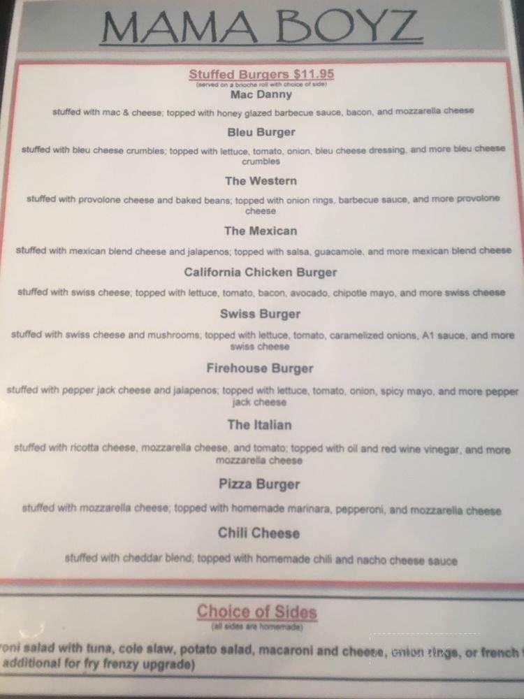 Mama Boyz - Accord, NY menu_pic