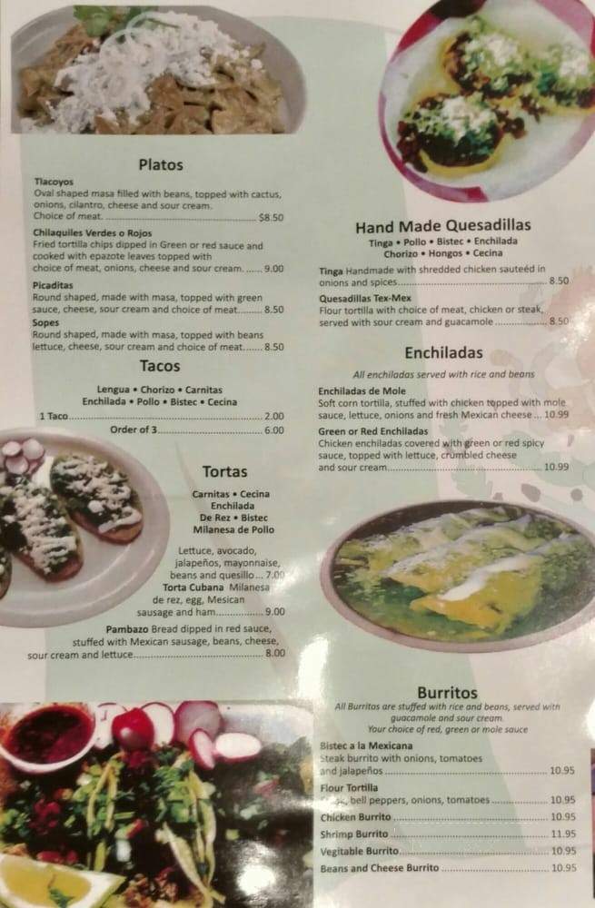 Antojitos Authentic Mexican - Newburgh, NY menu_pic