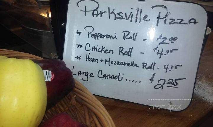 Parksville Pizza - Parksville, NY menu_pic