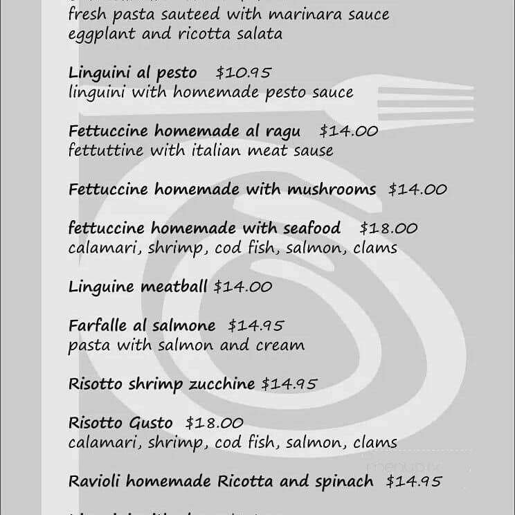 Gusto Italiano - Auburn, NY menu_pic
