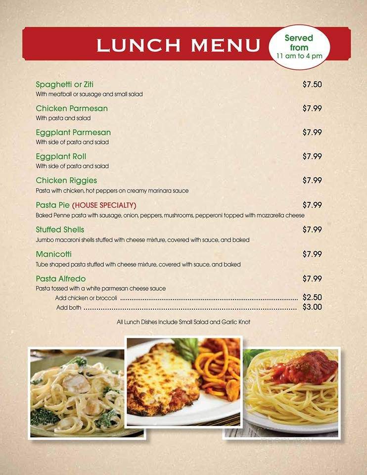Passarella Pizzeria & Restaurant - Parish, NY menu_pic