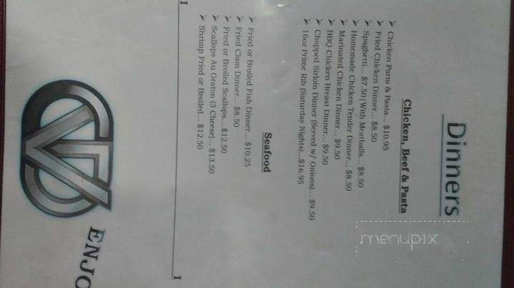 Cooks Village Diner - Weedsport, NY menu_pic
