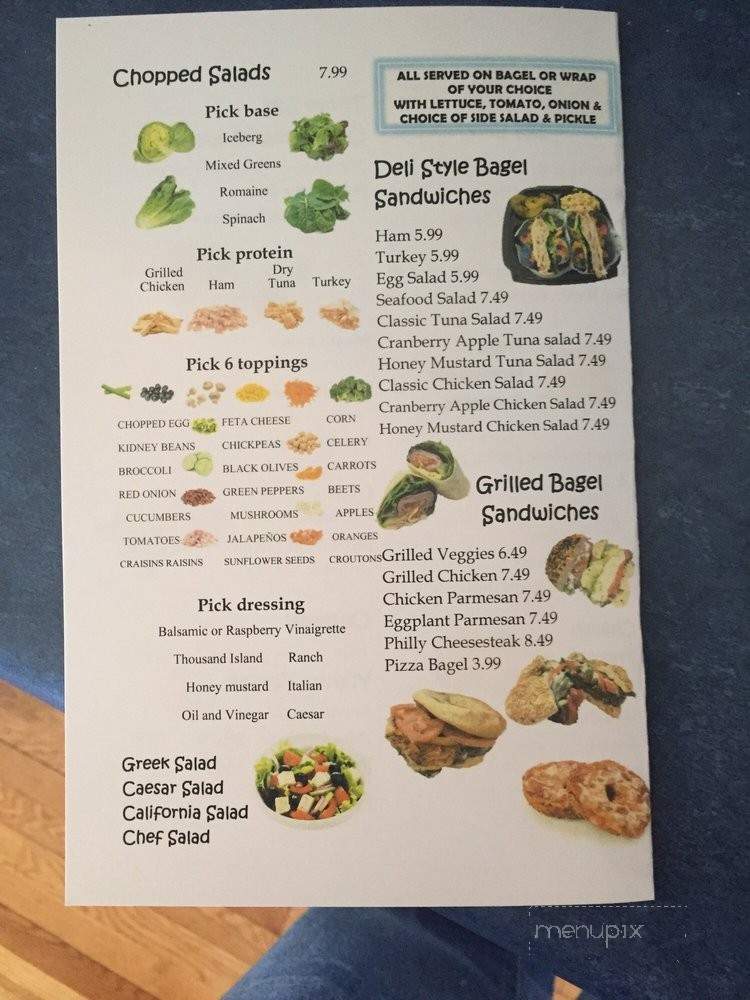 Willie's Bagel Cafe - Utica, NY menu_pic